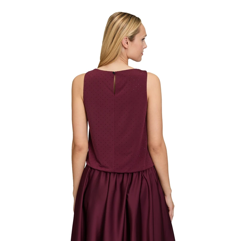 Vera Mont Dames Top 36054046 Bordeaux