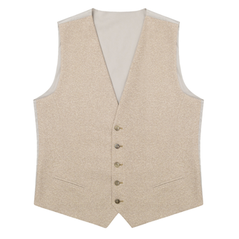 Zuitable Heren Gilet 251677 Diwesley Beige