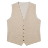 Zuitable Heren Gilet 251677 Diwesley Beige